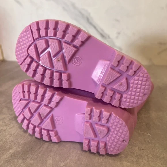 Pink Rain Boots for toddler - Picture 2 of 2